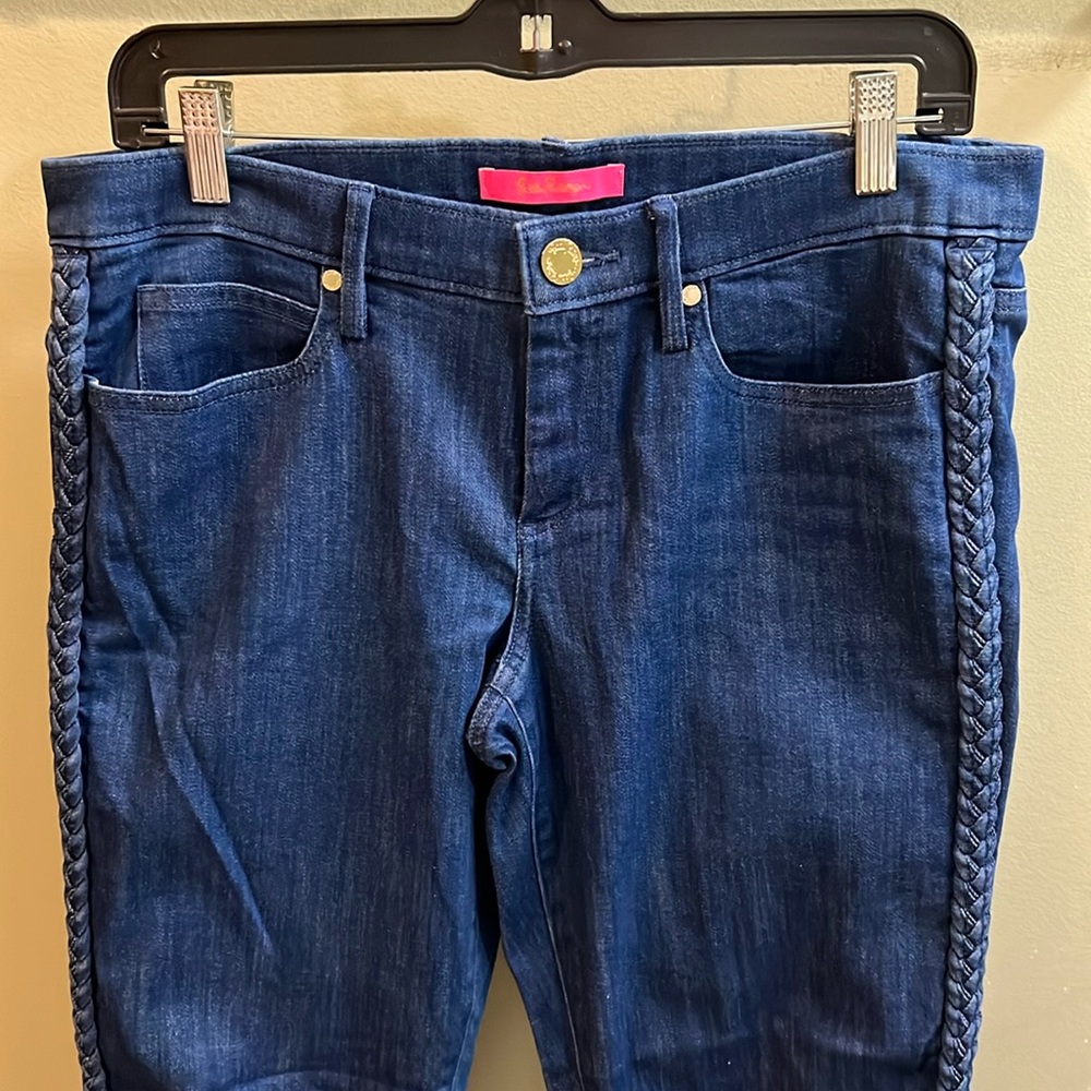 Lilly Pulitzer braided jean